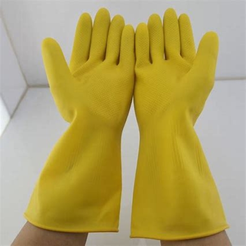 Rubber gloves